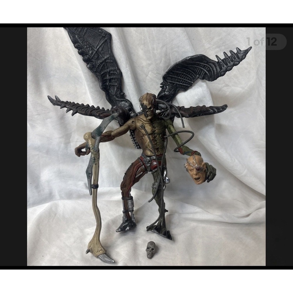 Vintage Todd McFarlane Spawn Comic 9 Figures LOT Accessories Nitro Techno Lotus - Picture 8 of 9